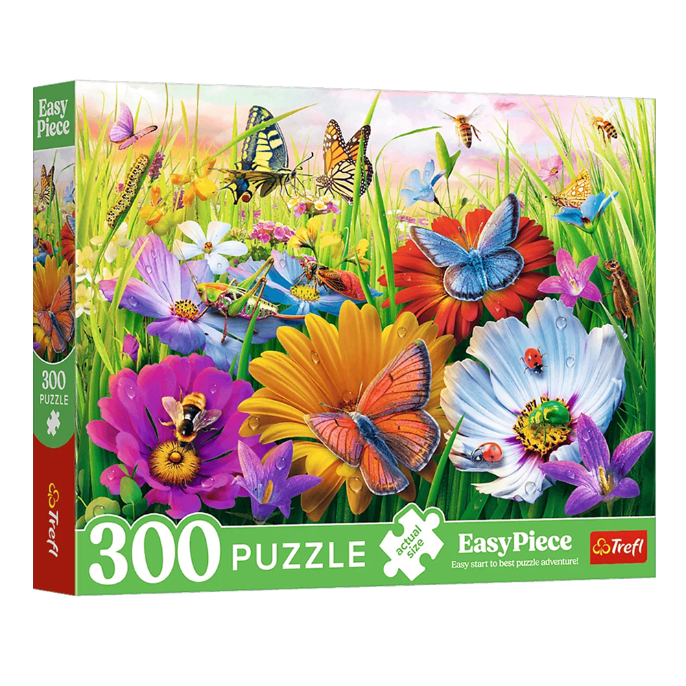 Puslespil Insects in the meadow 300 brikker billede