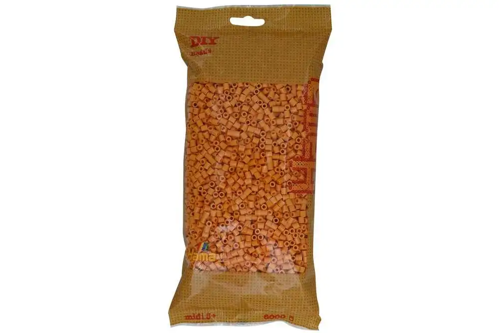 Hama midi perler 6000stk Peter Plys gul