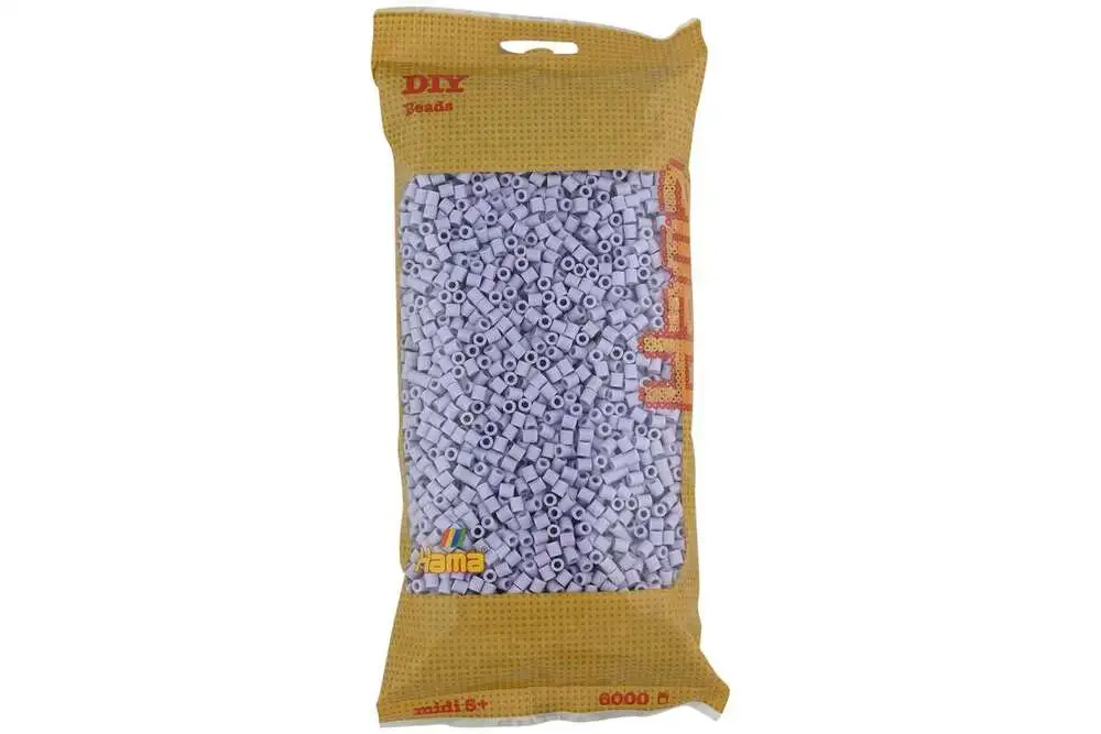 Hama midi perler 6000stk lys lavendel