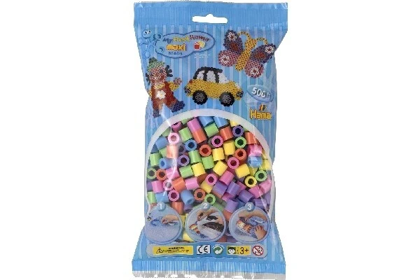 Hama maxi perler 500 pastel mix billede