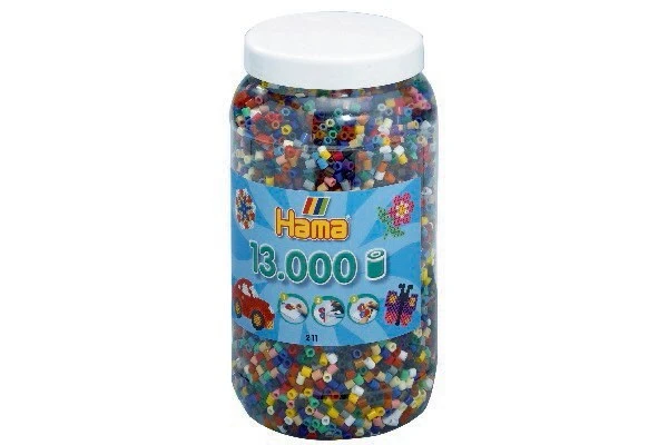 Hama midi perler 13000stk mix 67
