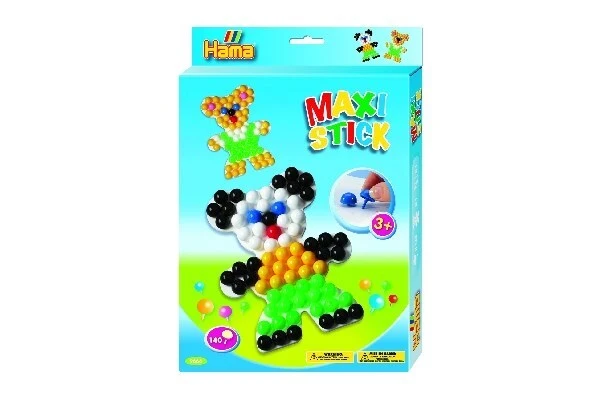 Hama maxi stick ophængsæske bamse