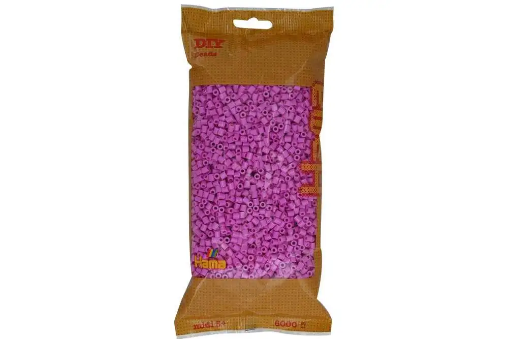 Hama midi perler 6000stk pastel pink