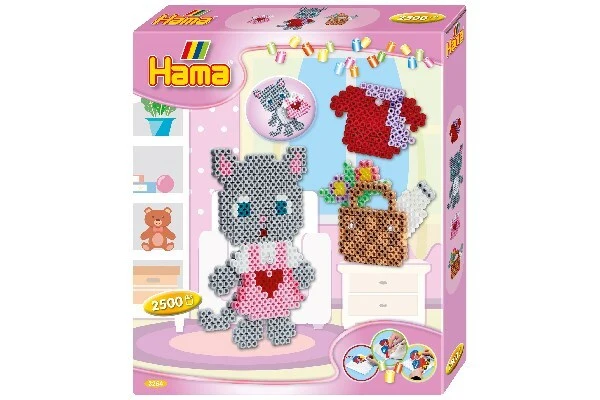 Hama midi gaveæske sød kat