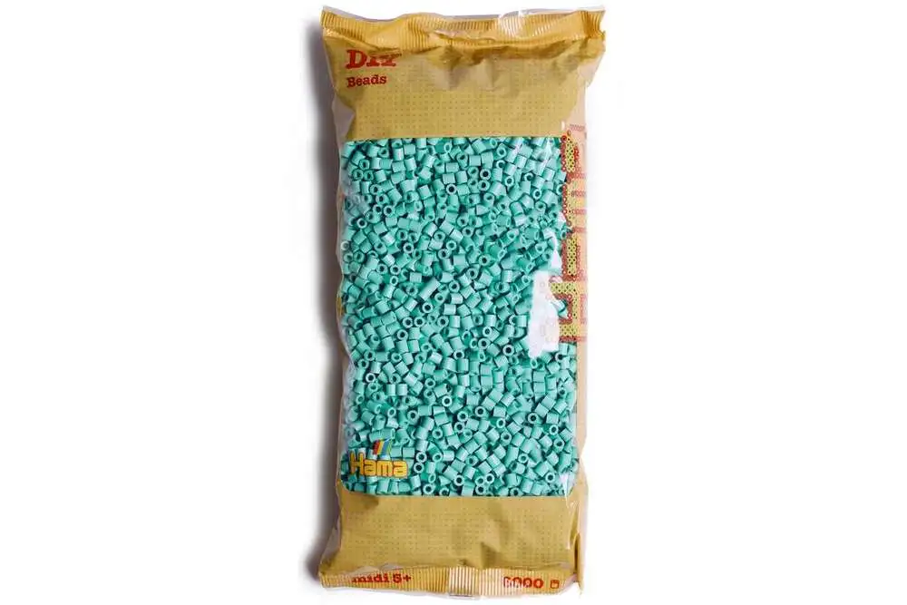 Hama midi perler 6000stk aqua