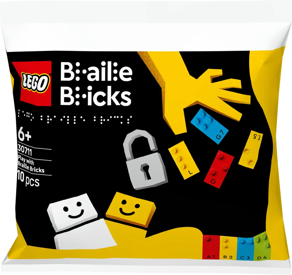 LEGO ® Braille-klodser - Sjov med bogstaver - GEEKD.dk
