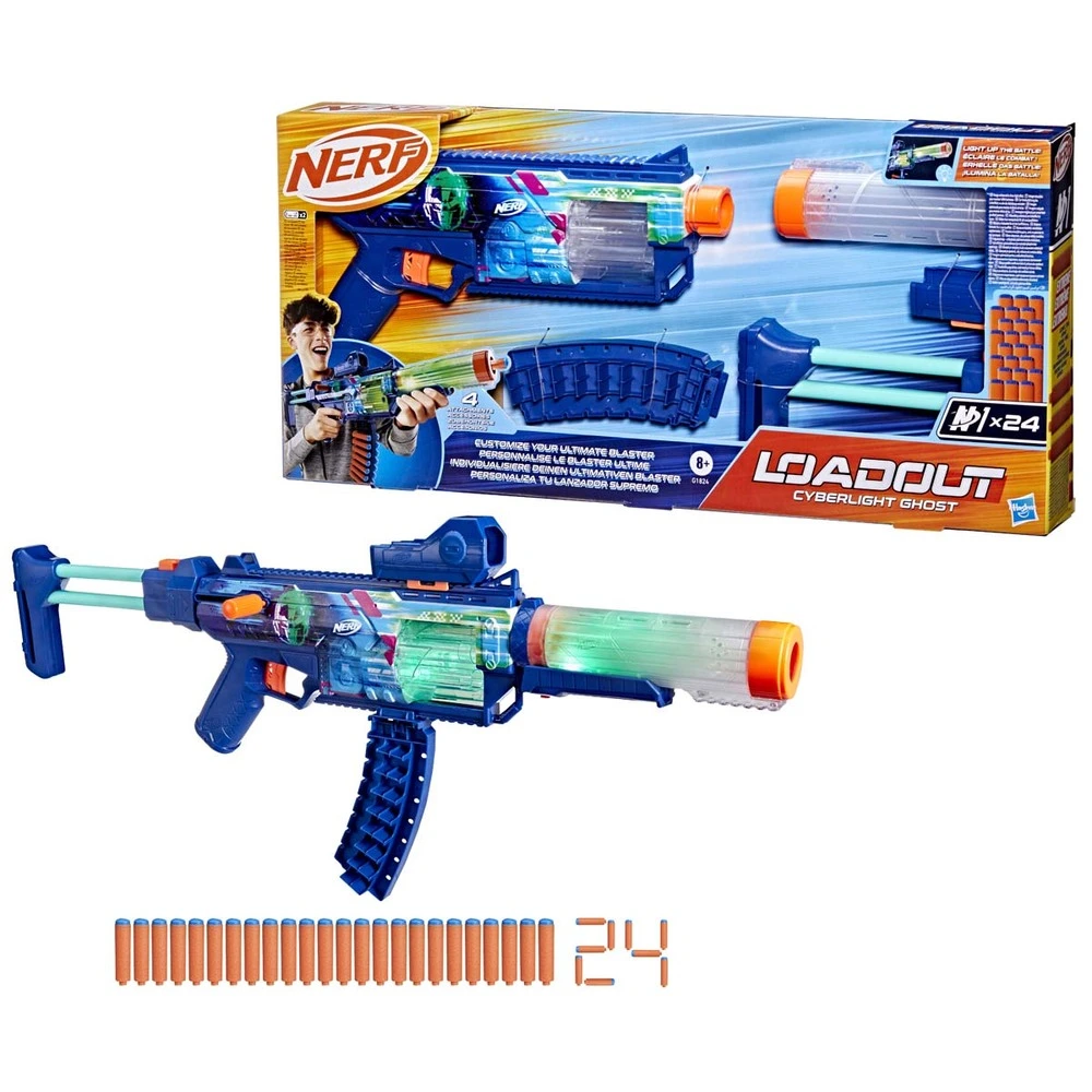 NERF Loadout Cyberlight Spøgelse