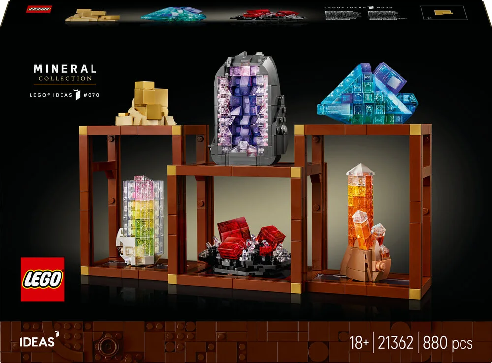 LEGO Ideas Mineralsamling