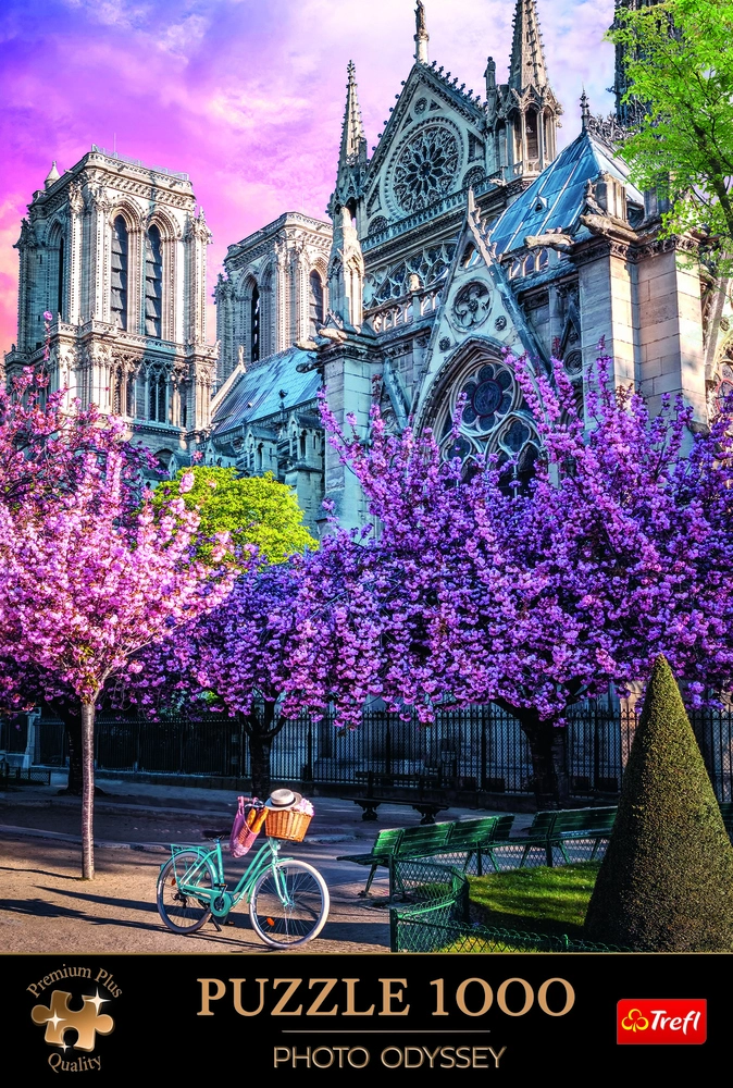 Puslespil Notre Dame Cathedral of Paris 1000 brikker
