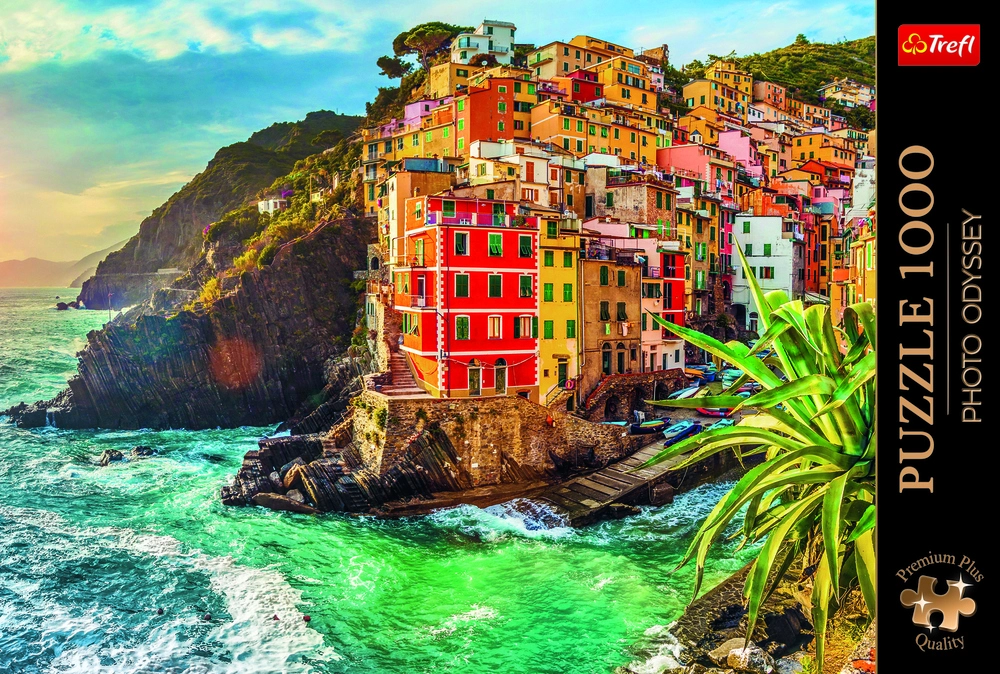 Puslespil Town of Riomaggiore Italy 1000 brikker