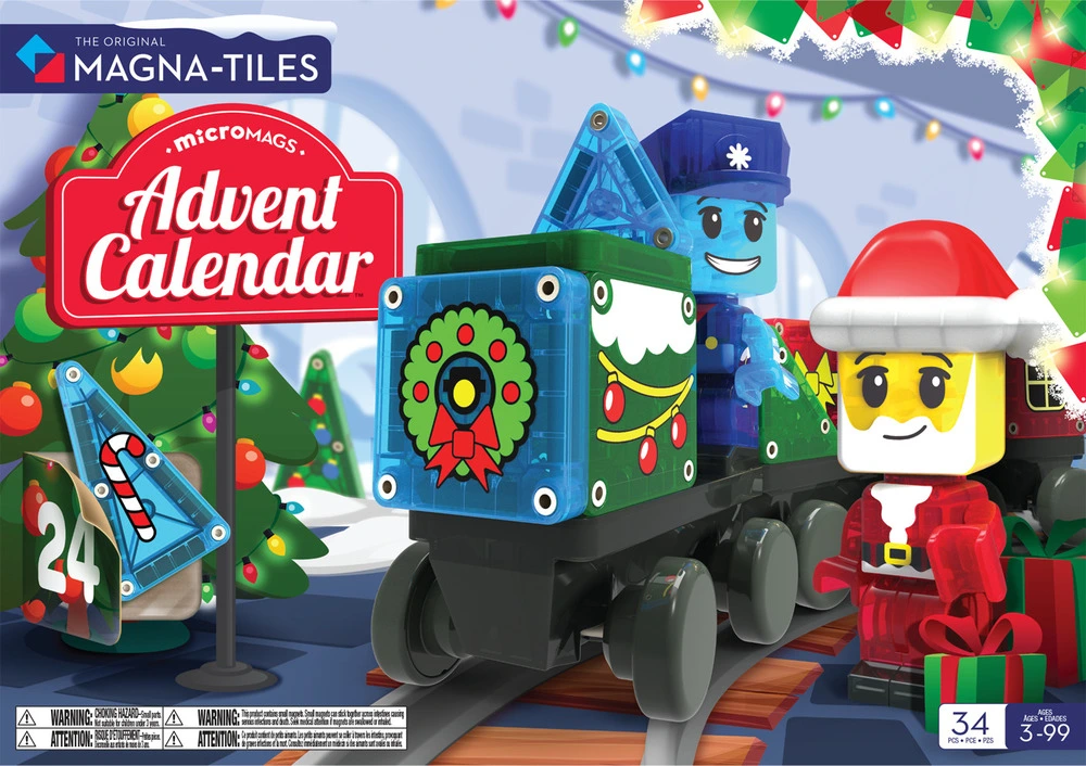 MAGNA-TILES Julekalender med microMAGS