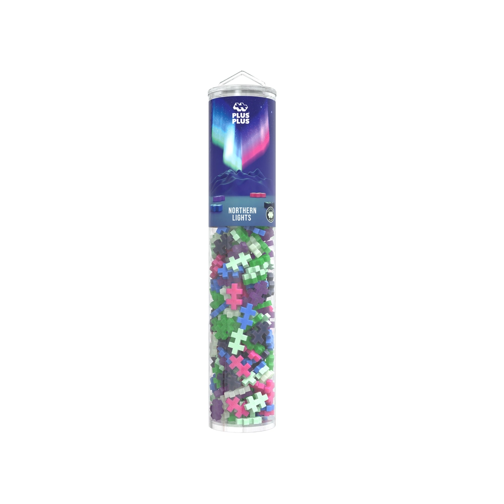 Plus-Plus Northern Lights mix / 240 pcs Tube