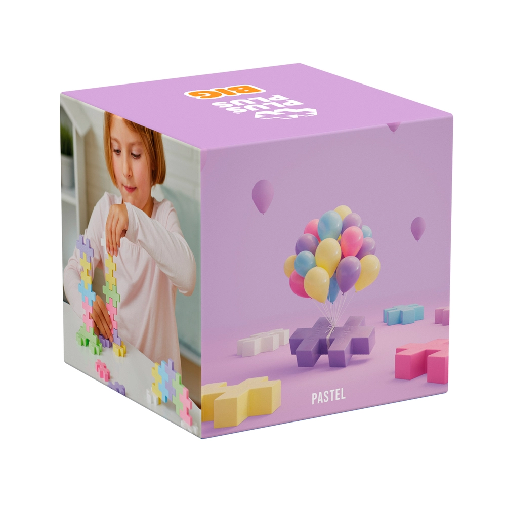 Plus-Plus BIG Pastel Mix / 100 pcs billede