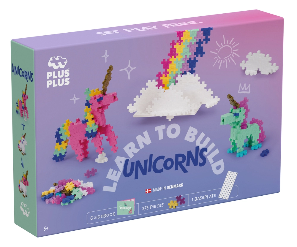 Plus-Plus Learn to Build Unicorns