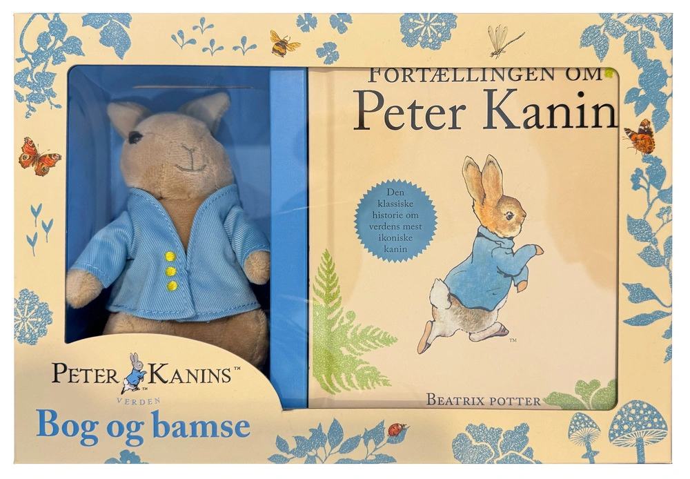 Peter Kanin - Gaveæske med bog og bamse