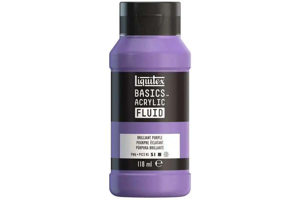 Basics fluid 118ml brilliant purple row 590 billede