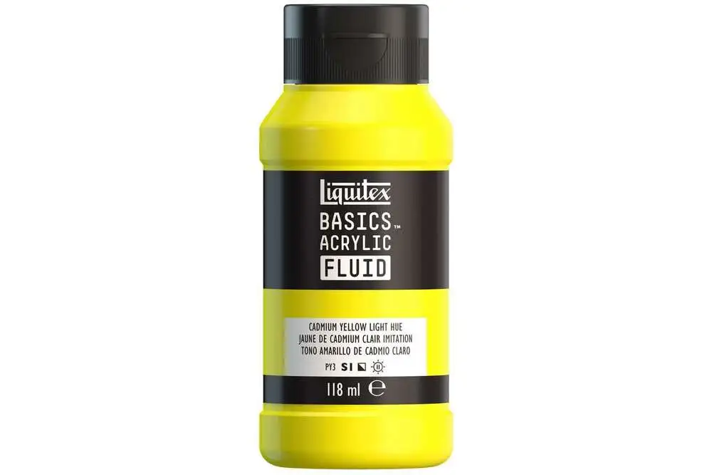 Basics fluid 118ml cad. yellow light hue row 159 billede