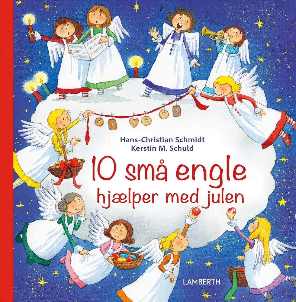 10 små engle hjælper med julen