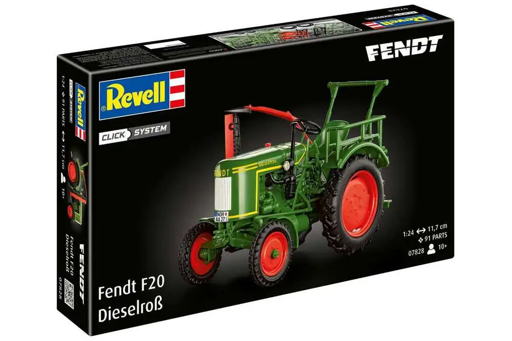 Fendt F20 Dieselroß Tractor 1:24 click system billede