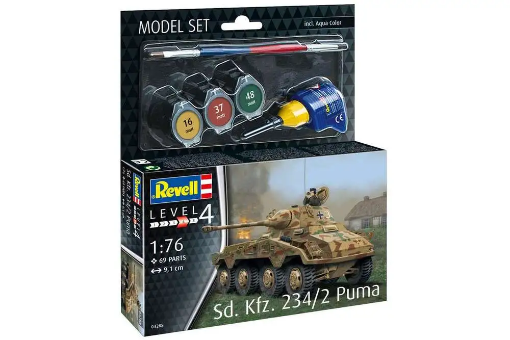 Model Set Sd.Kfz. 234/2 Puma 1:76