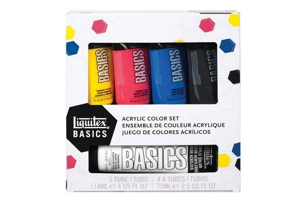 Basics acrylic set 4x75ml