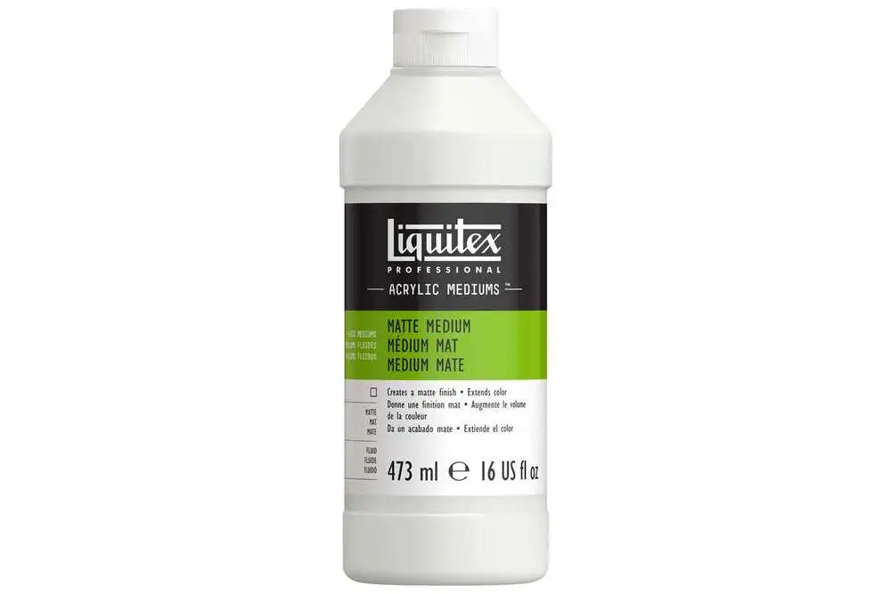 Acrylic medium matte 473ml billede