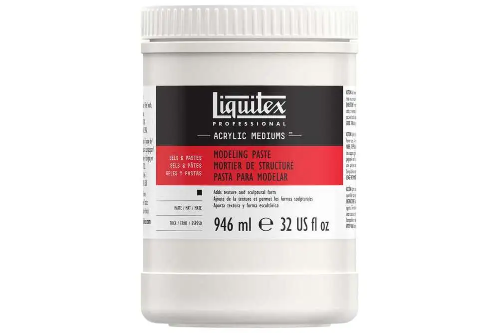 Acrylic medium modeling paste 946ml billede