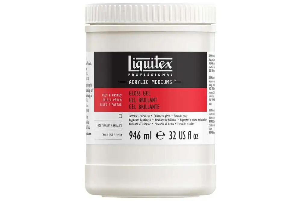 Acrylic medium gloss gel 946ml billede