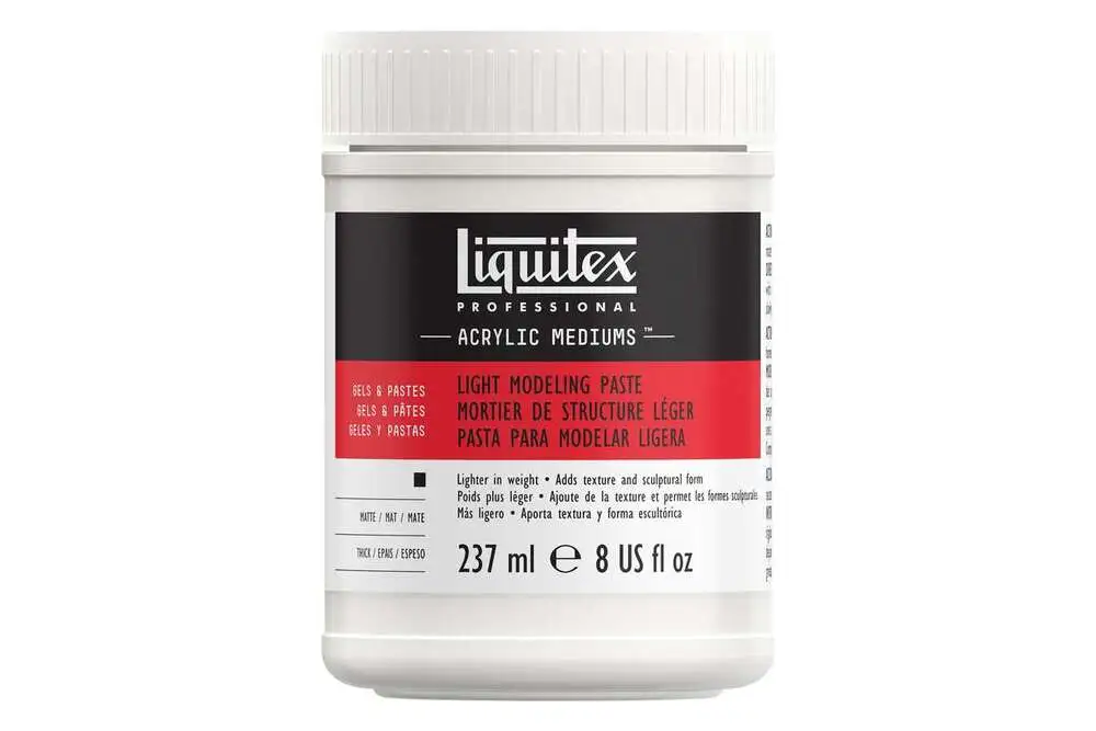 Acrylic medium light modeling paste 237ml billede