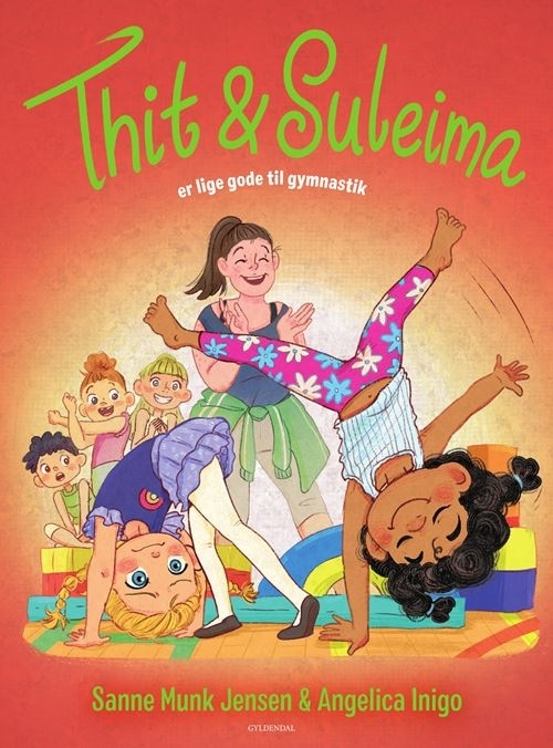 Thit & Suleima er lige gode til gymnastik