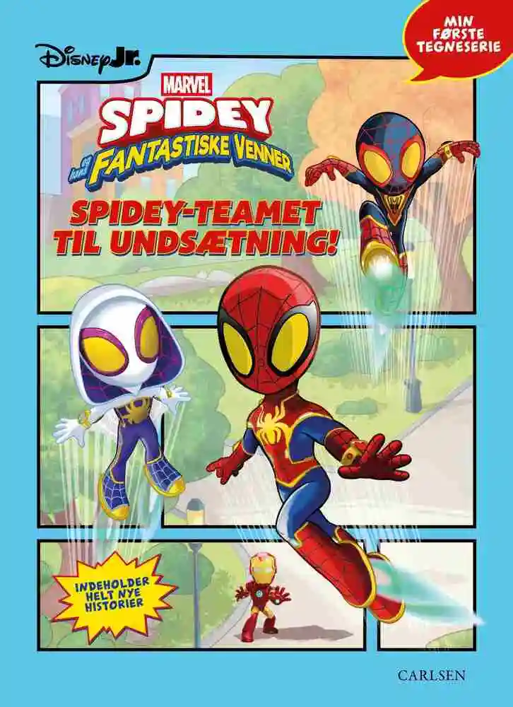 Min første tegneserie: Spidey og hans fantastiske venner - Spidey-teamet til undsætning!
