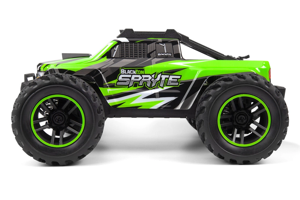 Spryte MT 1/20 4WD Electric Monster Truck - Green billede