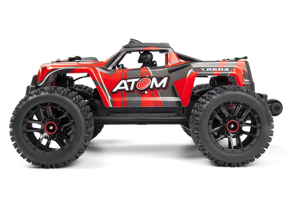 Atom AT1 1/18 4WD Electric Truck - Red