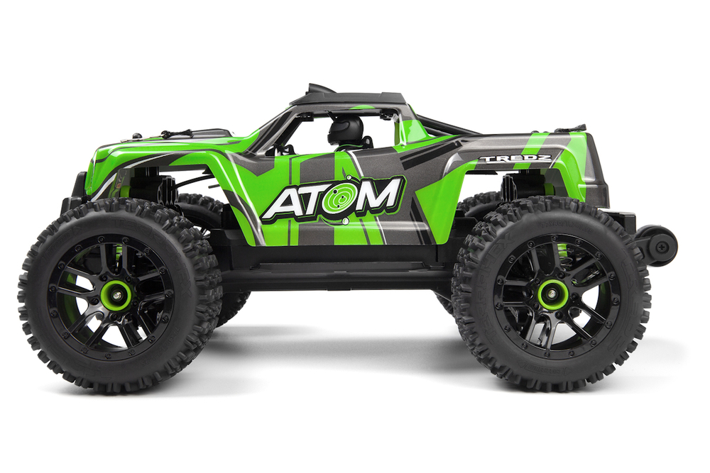Atom AT1 1/18 4WD Electric Truck - Green billede