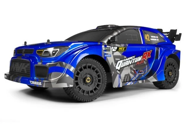 QuantumRX Rally Car Body - Blue