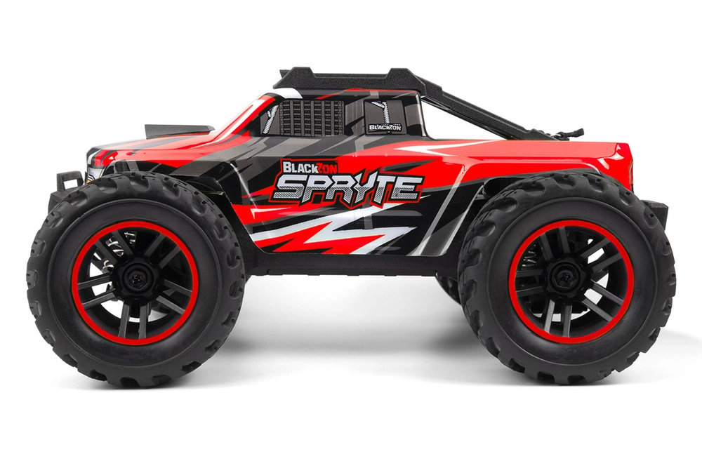 Spryte MT 1/20 4WD Electric Monster Truck - Red billede