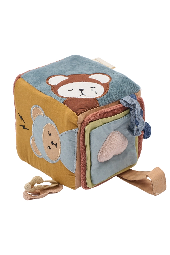 Fabric Cube - Bob has feelings billede