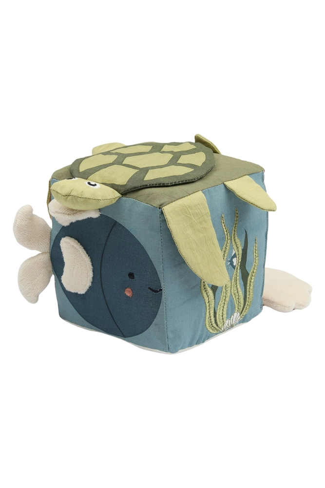 Fabric Cube - Sea billede