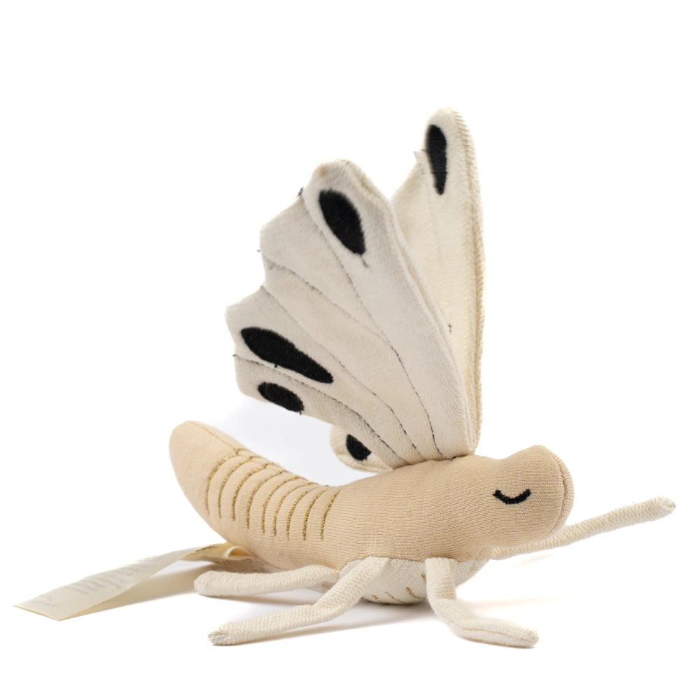 Rattle - Butterfly - Natural billede