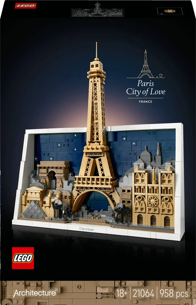 21064 LEGO Architecture Paris  Kærlighedens by