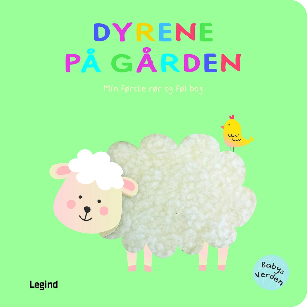 Min første rør og føl bog - Dyrene på gården