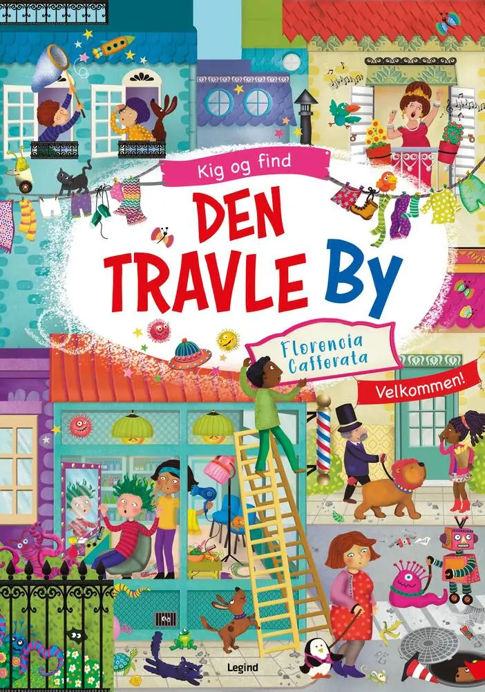 Kig og find - Den travle by