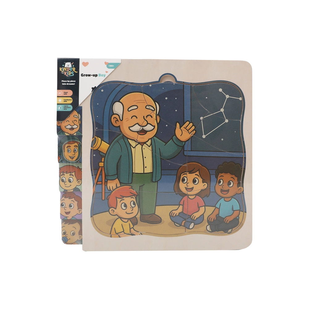 Kinder and Kids Lag-puslespil, Drengeliv