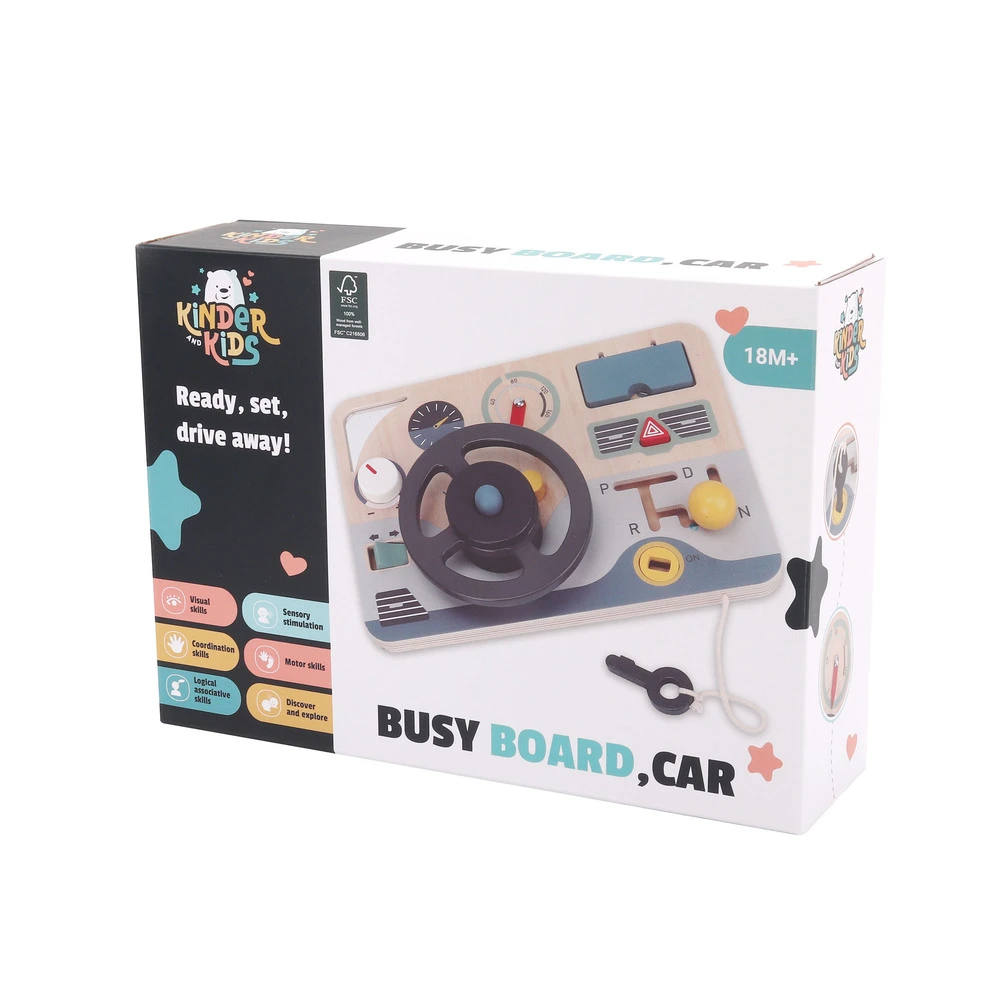 Kinder and Kids Busy Board, Bil billede