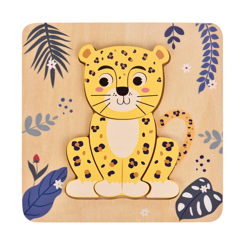 Kinder and Kids Puslespil, Leopard billede