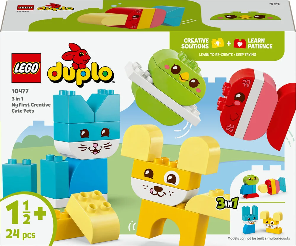 10477 LEGO DUPLO My First 3-i-1 Kreative søde kæledyr