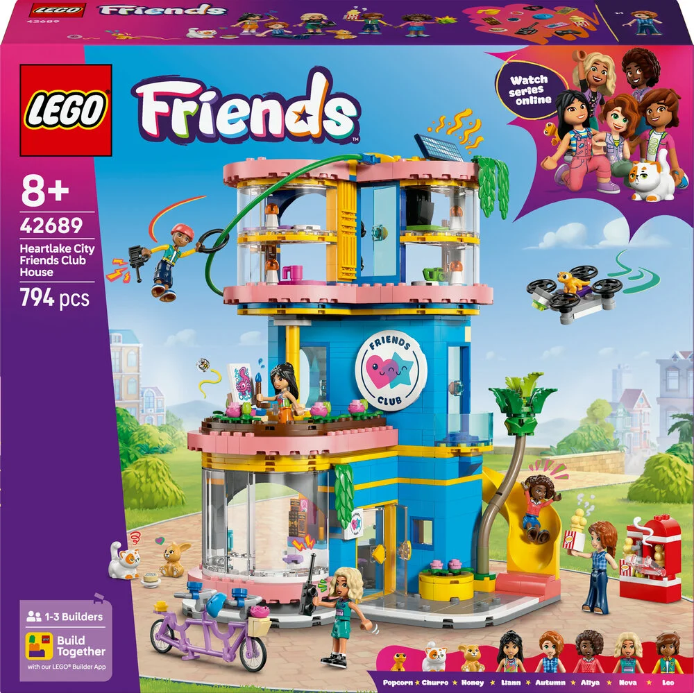 42689 LEGO Friends Heartlake City Venskabsklub-hus
