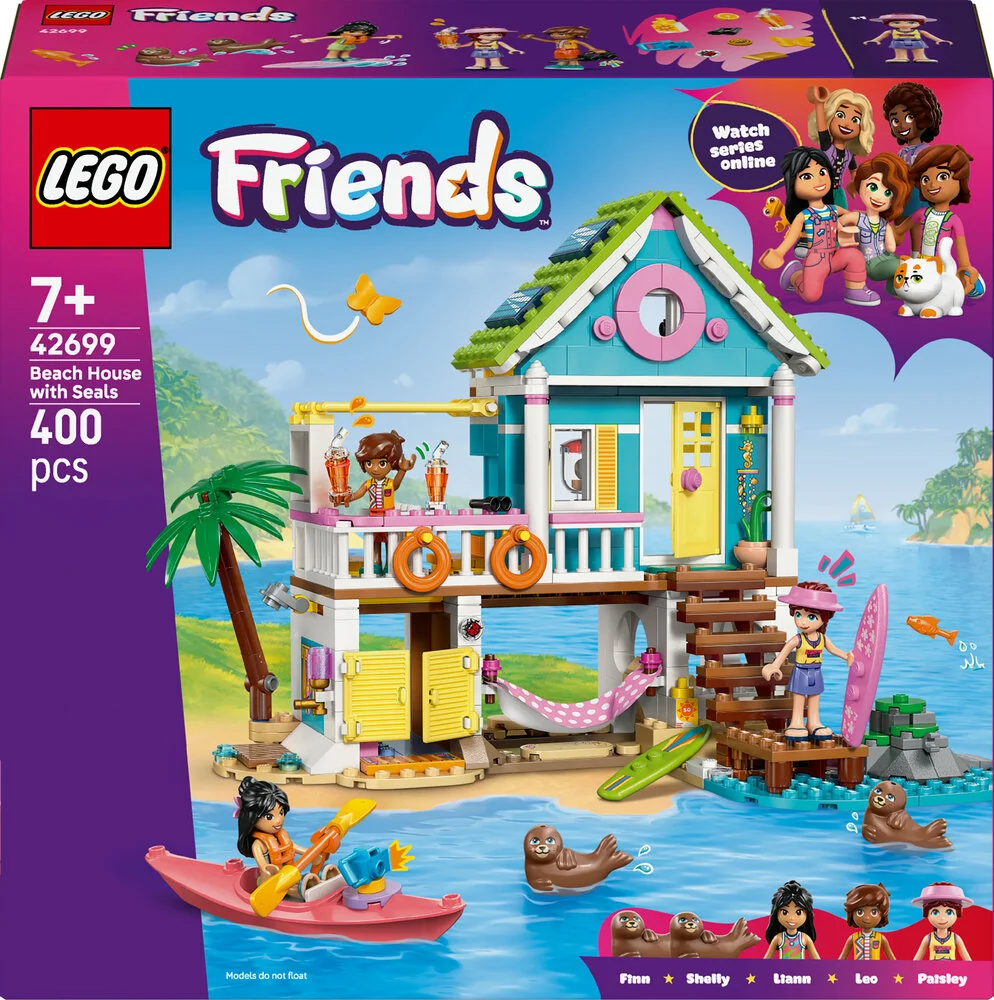 42699 LEGO Friends Strandhus med sæler billede