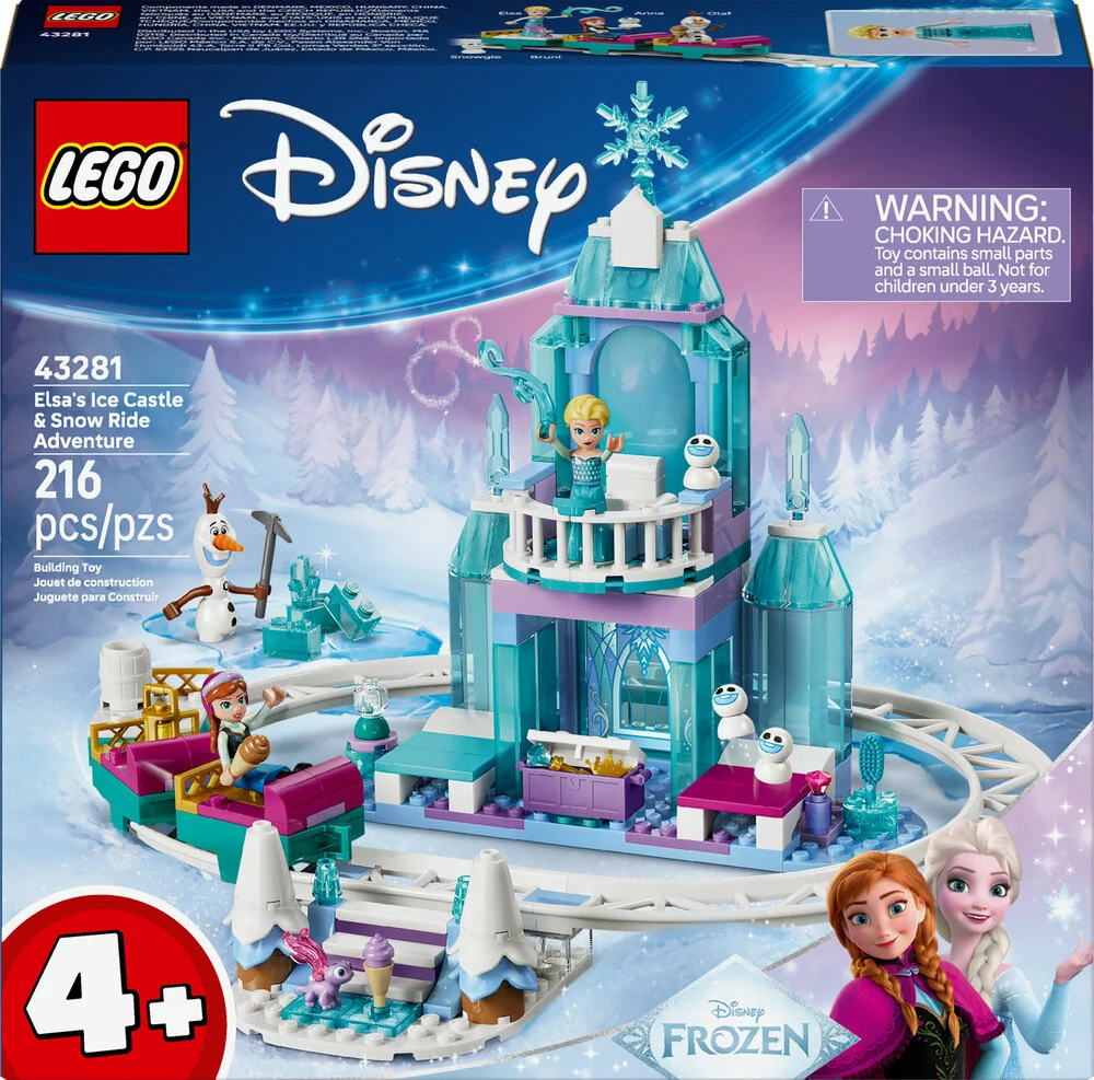 43281 LEGO Disney Princess Elsas isslot og snebane-eventyr billede