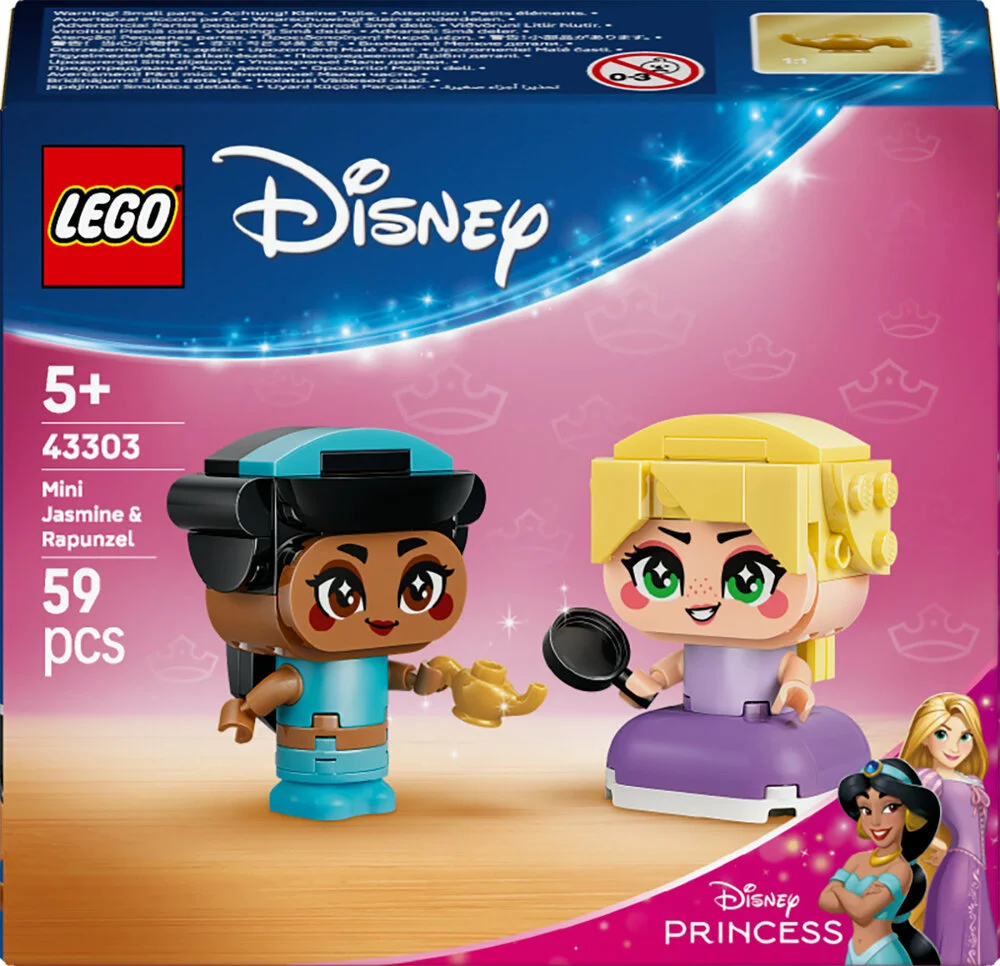 43303 LEGO Disney&trade; Minimodeller af Jasmin og Rapunzel